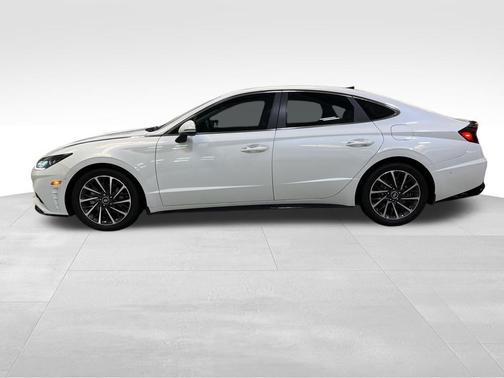 Quartz White 2020 Hyundai SONATA Limited