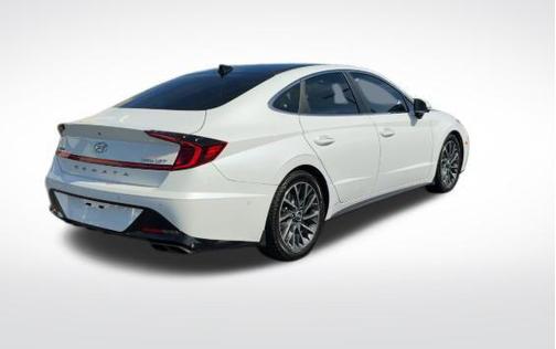Quartz White 2020 Hyundai SONATA Limited