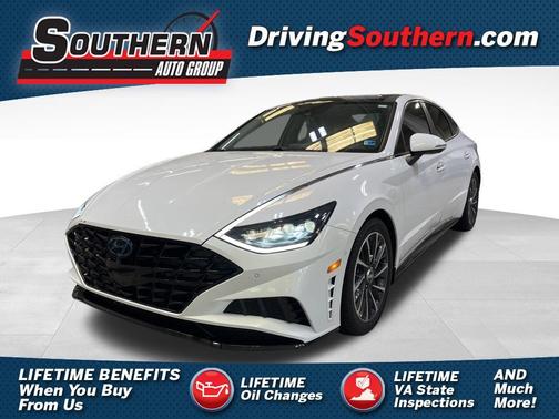 Quartz White 2020 Hyundai SONATA Limited