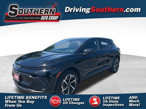Black 2025 Chevrolet Equinox EV LT