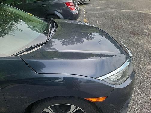 Blue 2018 Honda Civic Touring