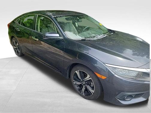 Blue 2018 Honda Civic Touring