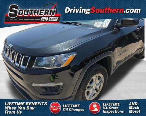 Diamond Black Crystal Pearlcoat 2021 Jeep Compass Sport