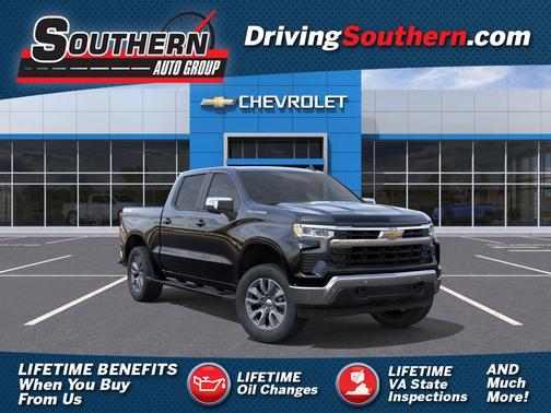 Black 2026 Chevrolet Silverado 1500 LT