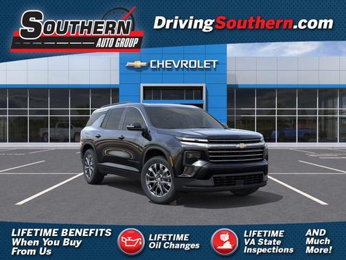 Mosaic Black Metallic 2026 Chevrolet Traverse LT