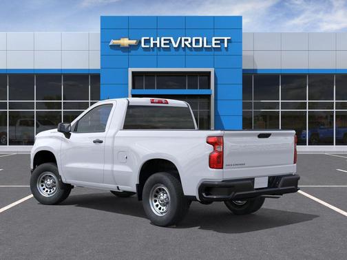 Summit White 2026 Chevrolet Silverado 1500 WT