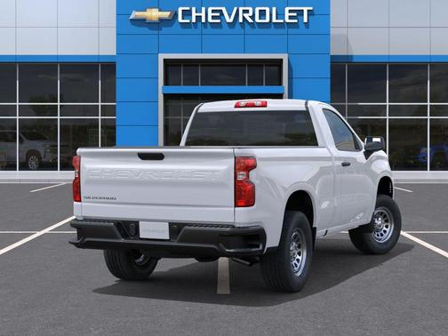 Summit White 2026 Chevrolet Silverado 1500 WT