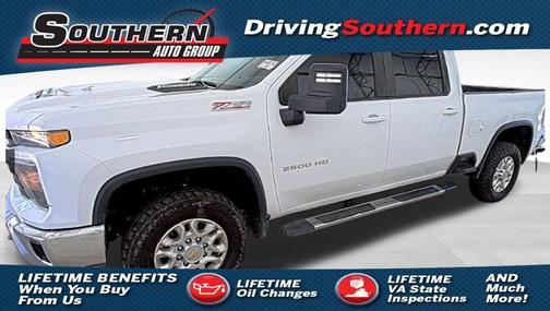 Summit White 2024 Chevrolet Silverado 2500 LT