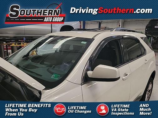 White Diamond Clearcoat 2015 Chevrolet Equinox 2LT