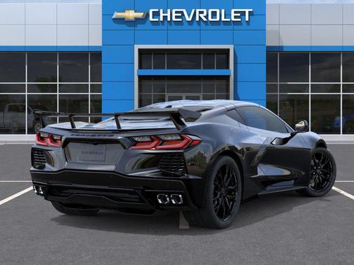 Black 2026 Chevrolet Corvette Stingray w/1LT