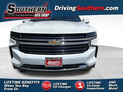 Summit White 2023 Chevrolet Tahoe LT