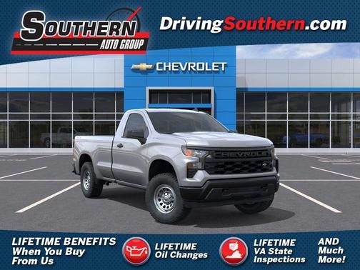 Sterling Gray Metallic 2026 Chevrolet Silverado 1500 WT