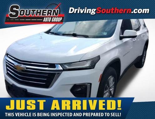 Summit White 2023 Chevrolet Traverse LT Cloth