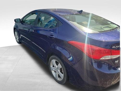 Indigo Blue Pearl 2012 Hyundai ELANTRA GLS