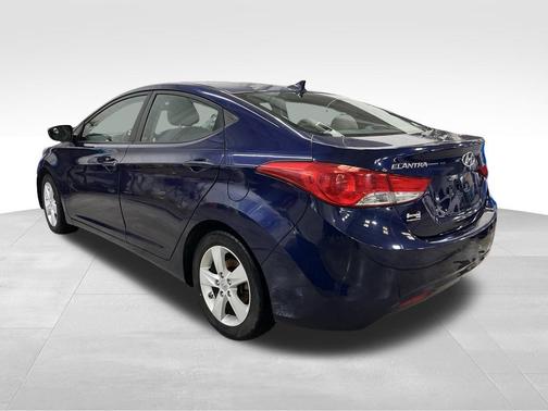 Indigo Blue Pearl 2012 Hyundai ELANTRA GLS
