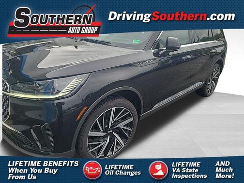 Infinite Black Metallic Clearcoat 2025 Lincoln Aviator Reserve AWD