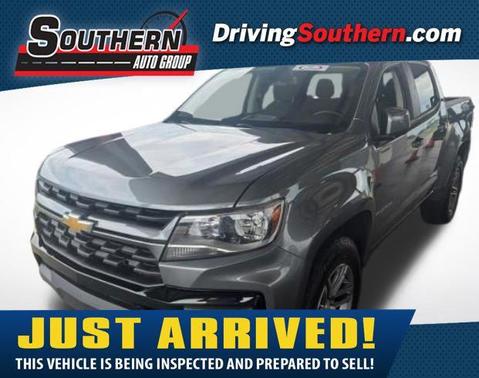 Satin Steel Metallic 2022 Chevrolet Colorado LT