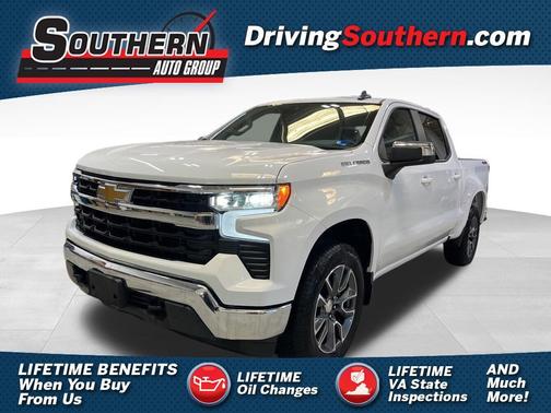 Summit White 2024 Chevrolet Silverado 1500 LT