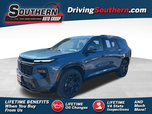 Lakeshore Blue Metallic 2026 Chevrolet Traverse RS