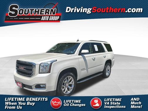 White Diamond Clearcoat 2015 GMC Yukon SLT