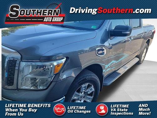 Gun Metallic 2017 Nissan Titan SV