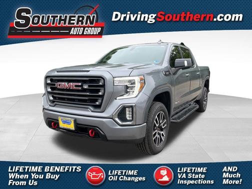 Satin Steel Metallic 2021 GMC Sierra 1500 AT4