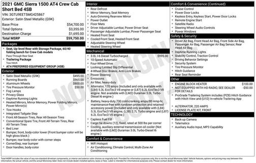 Satin Steel Metallic 2021 GMC Sierra 1500 AT4