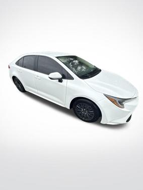 White 2022 Toyota Corolla LE