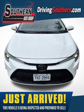 White 2022 Toyota Corolla LE