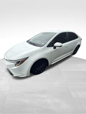 White 2022 Toyota Corolla LE