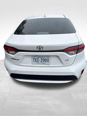 White 2022 Toyota Corolla LE