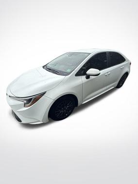 White 2022 Toyota Corolla LE