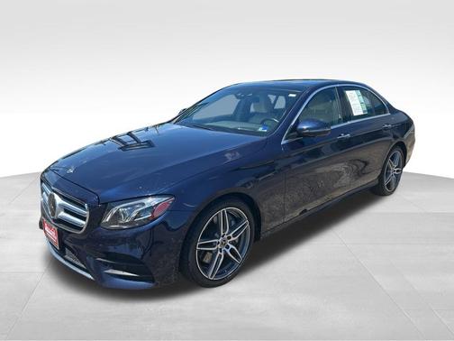 Lunar Blue Metallic 2018 Mercedes-Benz E-Class 4MATIC