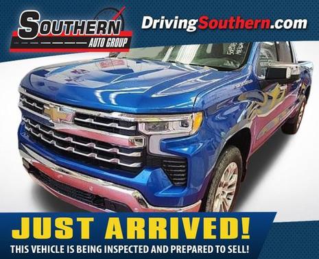 Glacier Blue Metallic 2022 Chevrolet Silverado 1500 LTZ