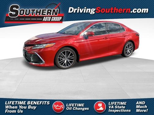Supersonic Red 2024 Toyota Camry XLE