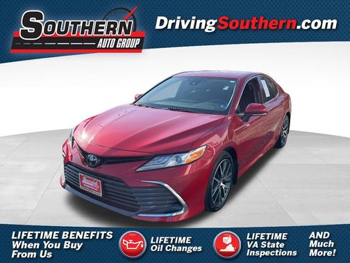 Supersonic Red 2024 Toyota Camry XLE