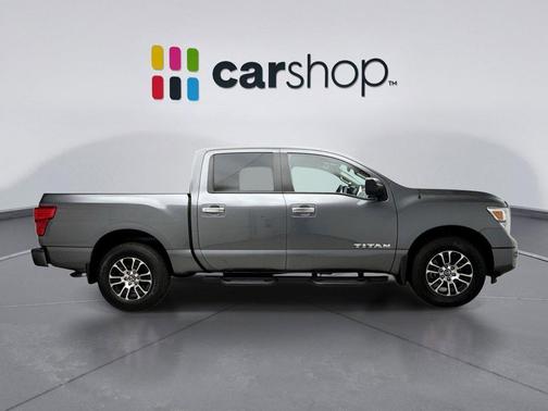Gun Metallic 2021 Nissan Titan SV