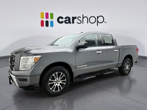 Gun Metallic 2021 Nissan Titan SV