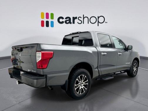 Gun Metallic 2021 Nissan Titan SV