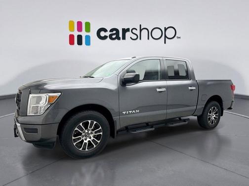 Gun Metallic 2021 Nissan Titan SV