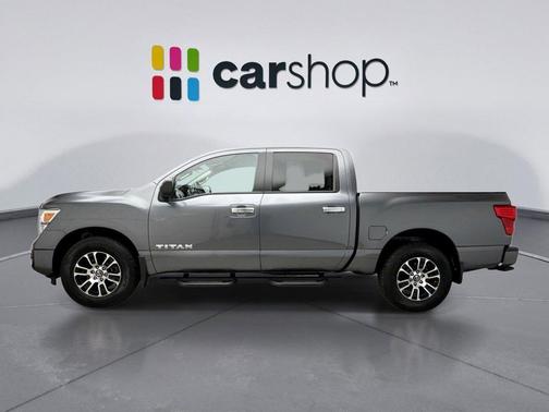 Gun Metallic 2021 Nissan Titan SV