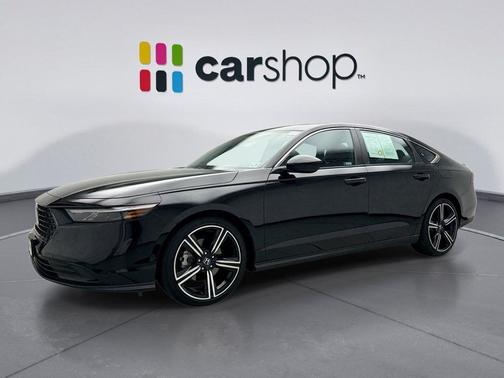 Crystal Black 2024 Honda Accord Hybrid Sport