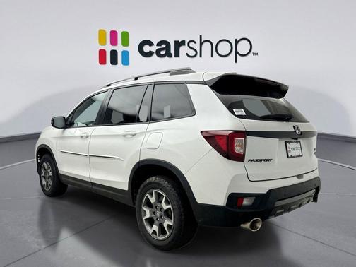 Platinum White 2023 Honda Passport AWD TrailSport