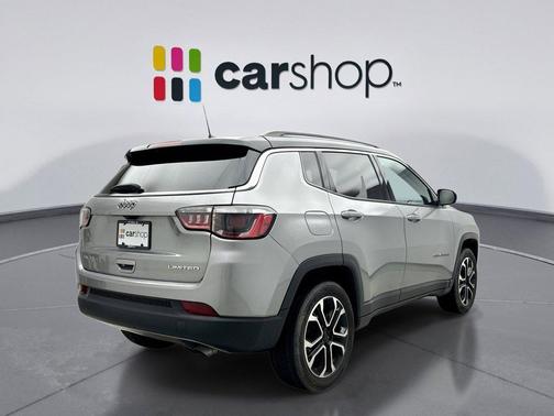 Billet Silver Metallic Clearcoat 2022 Jeep Compass Limited