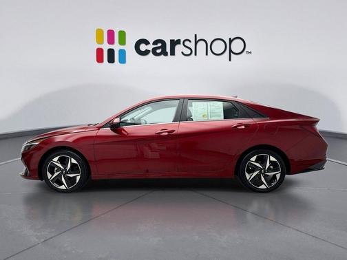 Ultimate Red 2023 Hyundai ELANTRA HEV Limited