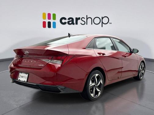 Ultimate Red 2023 Hyundai ELANTRA HEV Limited