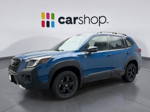 Geyser Blue 2023 Subaru Forester Wilderness