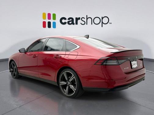 Radiant Red 2023 Honda Accord Hybrid Sport