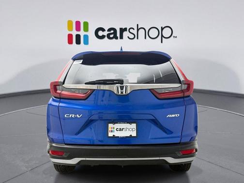 Aegean Blue 2020 Honda CR-V AWD EX-L