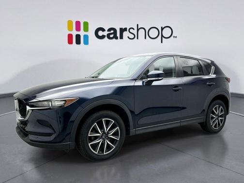 Deep Crystal Blue Mica 2018 Mazda CX-5 Touring